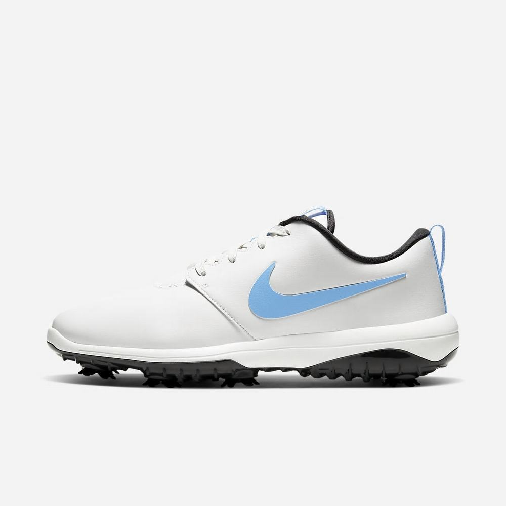 Chaussure De Golf Nike Roshe G Tour Blanche 8693-247 Summit White/Anthracite/University Blue Homme | NVX-42644011